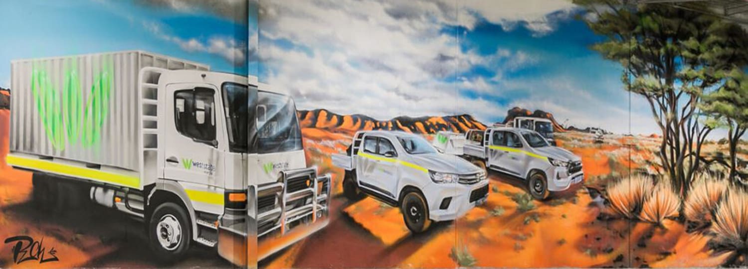 WSE About Mural